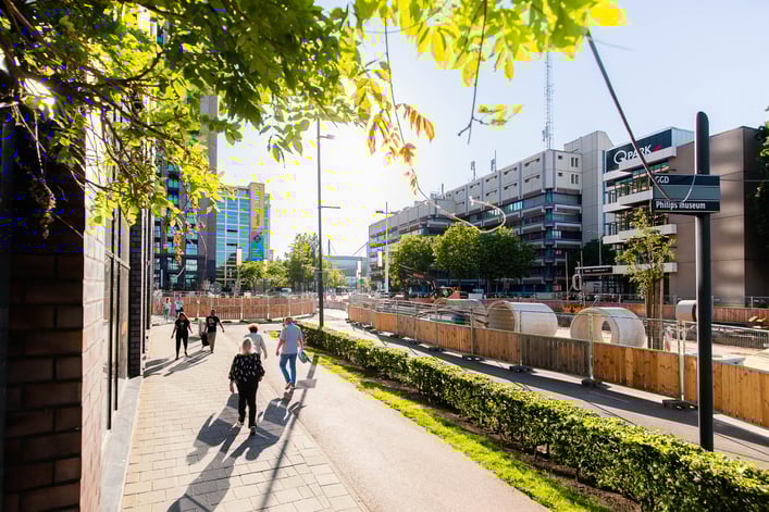 Combi-Wood : plus qu'une clôture de chantier
