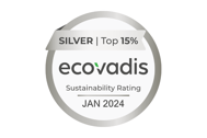 EcoVadis silver logo