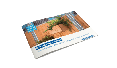 Brochure produits : clôtures bois